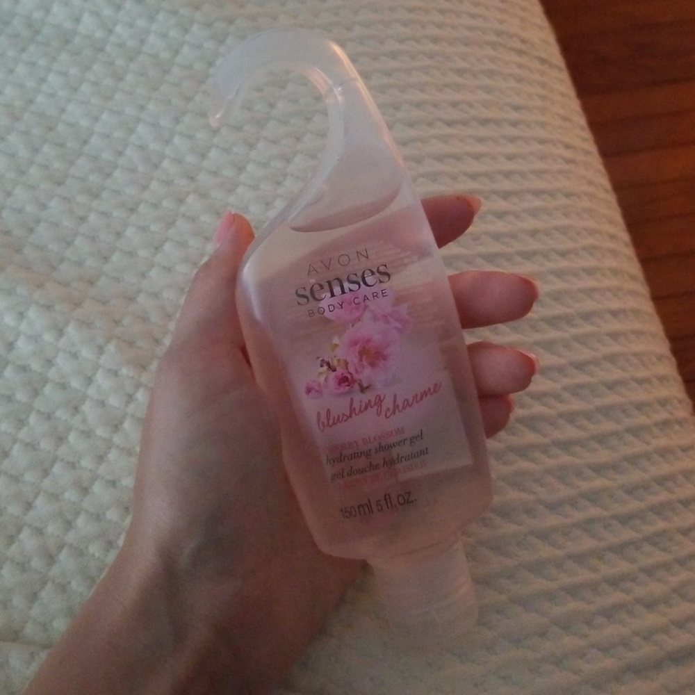 Avon cherry blossom body wash